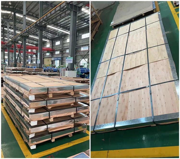 Lô hàng của tấm thép không gỉ 304 số 4