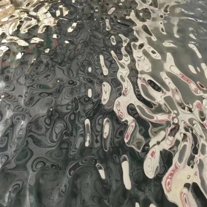 Tấm thép không gỉ dạng sóng nước